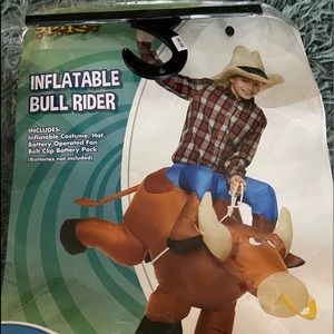 Inflatable Bull Rider Halloween Costume Child